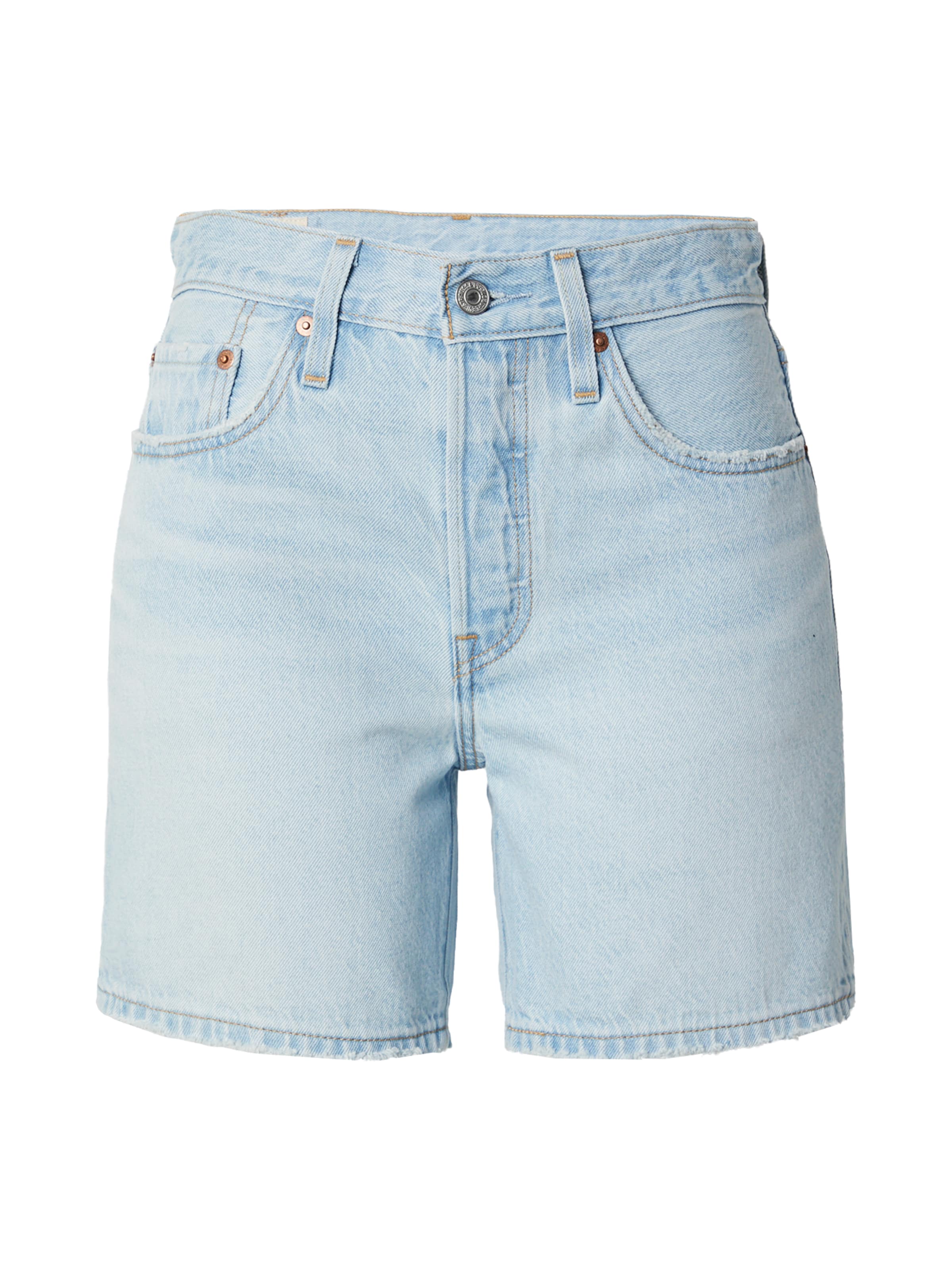 Regular Jeans '501® Mid Thigh Short' de la LEVI'S ® pe albastru: față