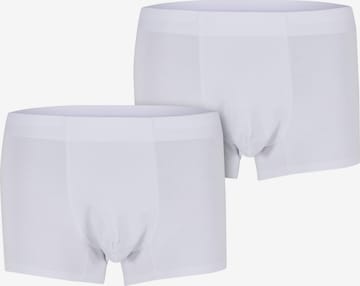 Urban Classics Boxerky – bílá: přední strana