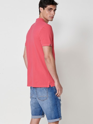 KOROSHI Poloshirt in Pink