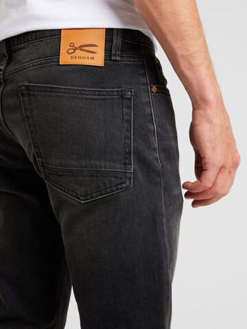 DENHAM Regular Jeans 'RIDGE' in Schwarz