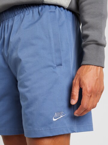 Nike Sportswear Regular Shorts 'CLUB' in Blau