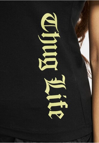 Thug Life Shirt 'Statement' in Zwart