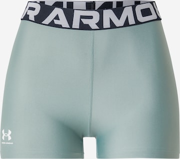 UNDER ARMOUR Спортивные штаны 'Authentics' в Зеленый: спереди