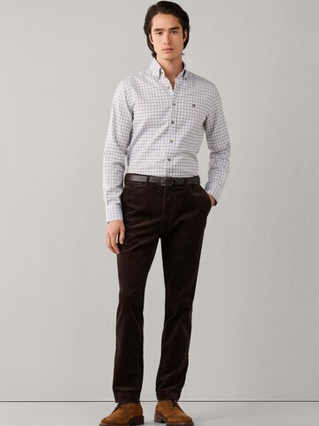 Hackett London Regular Hose in Braun