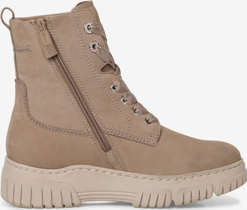 TAMARIS Veterlaarsjes in Beige