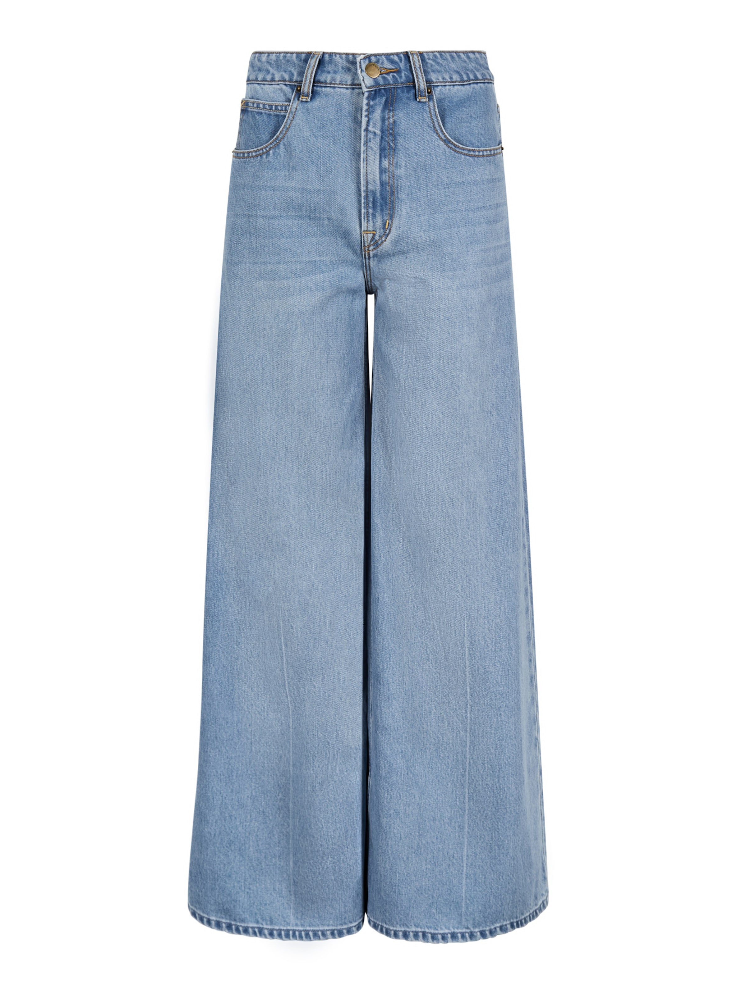 Apricot Wide leg Jeans ' ' in Blauw: voorkant