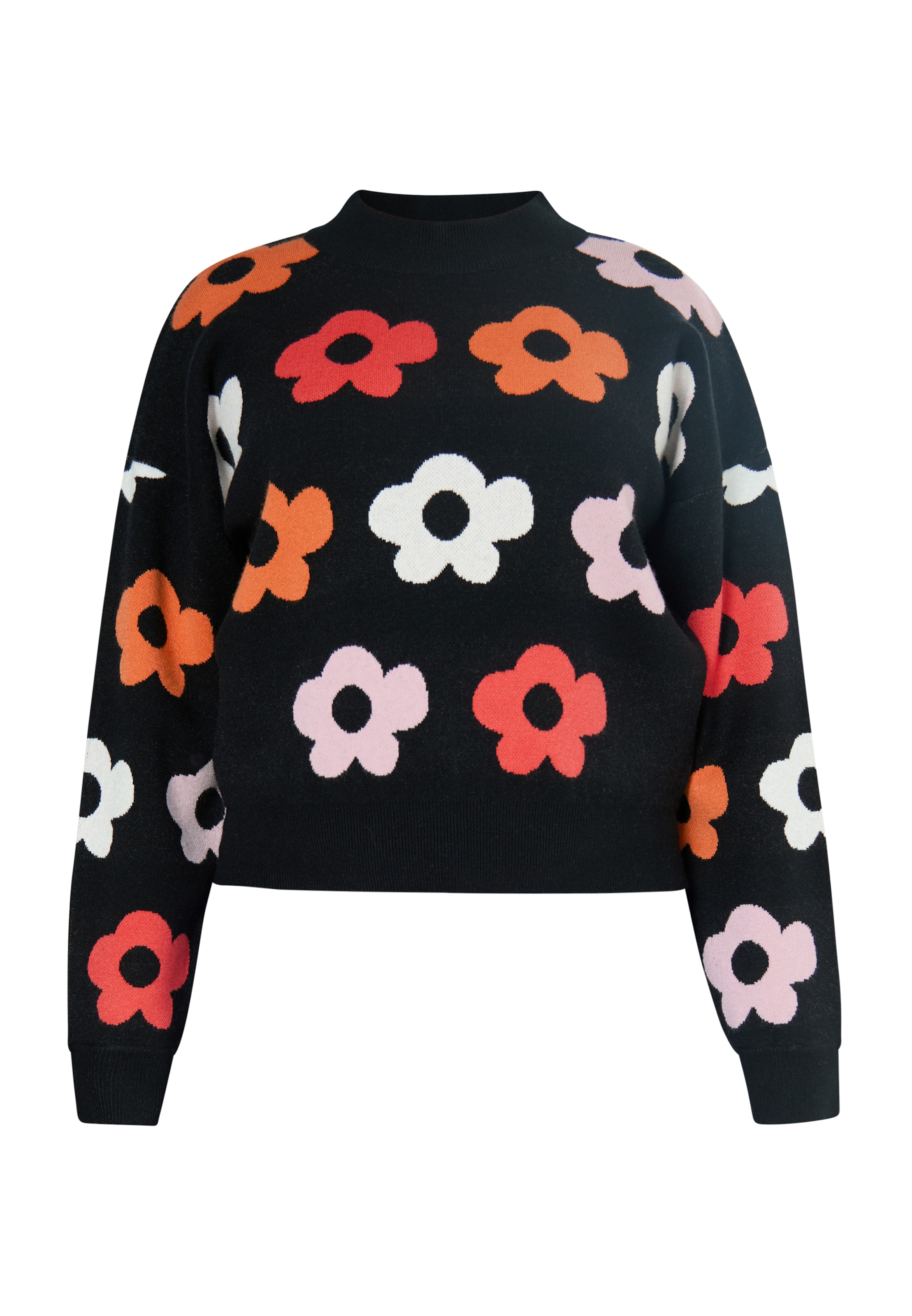 MYMO Sveter - Čierna: predná strana