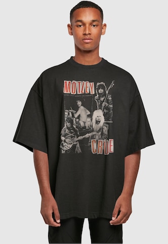 Merchcode T-Shirt 'Motley Crue - Vintage Punk' in Schwarz: predná strana