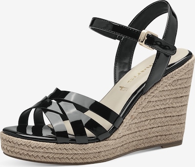 TAMARIS Strap sandal in Black, Item view