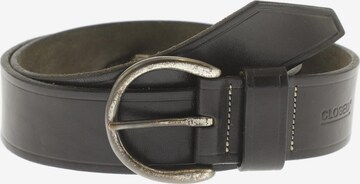 Closed Belt & Suspenders in One size in Black: front