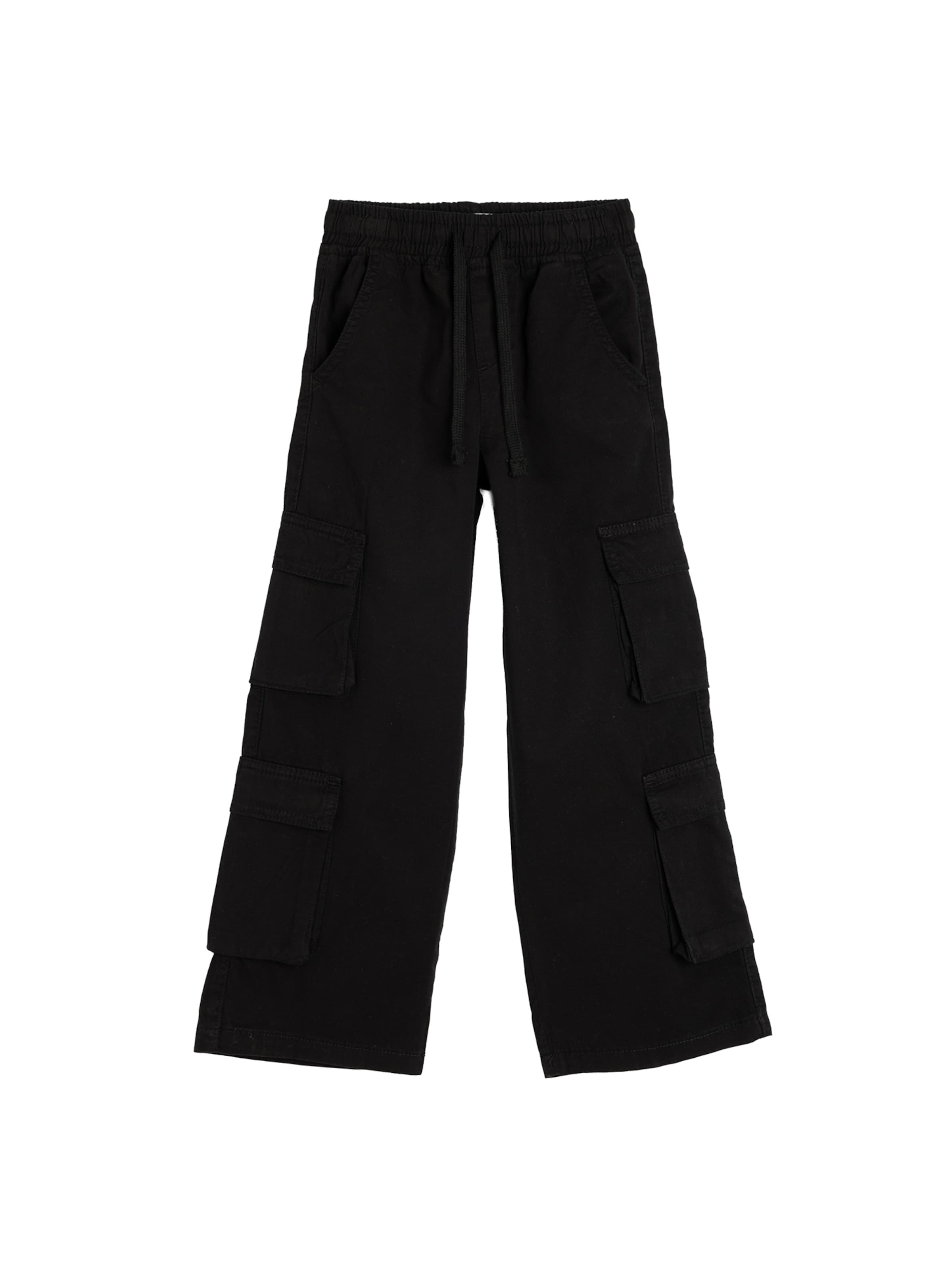 Koton Wide leg Pants in Black: front