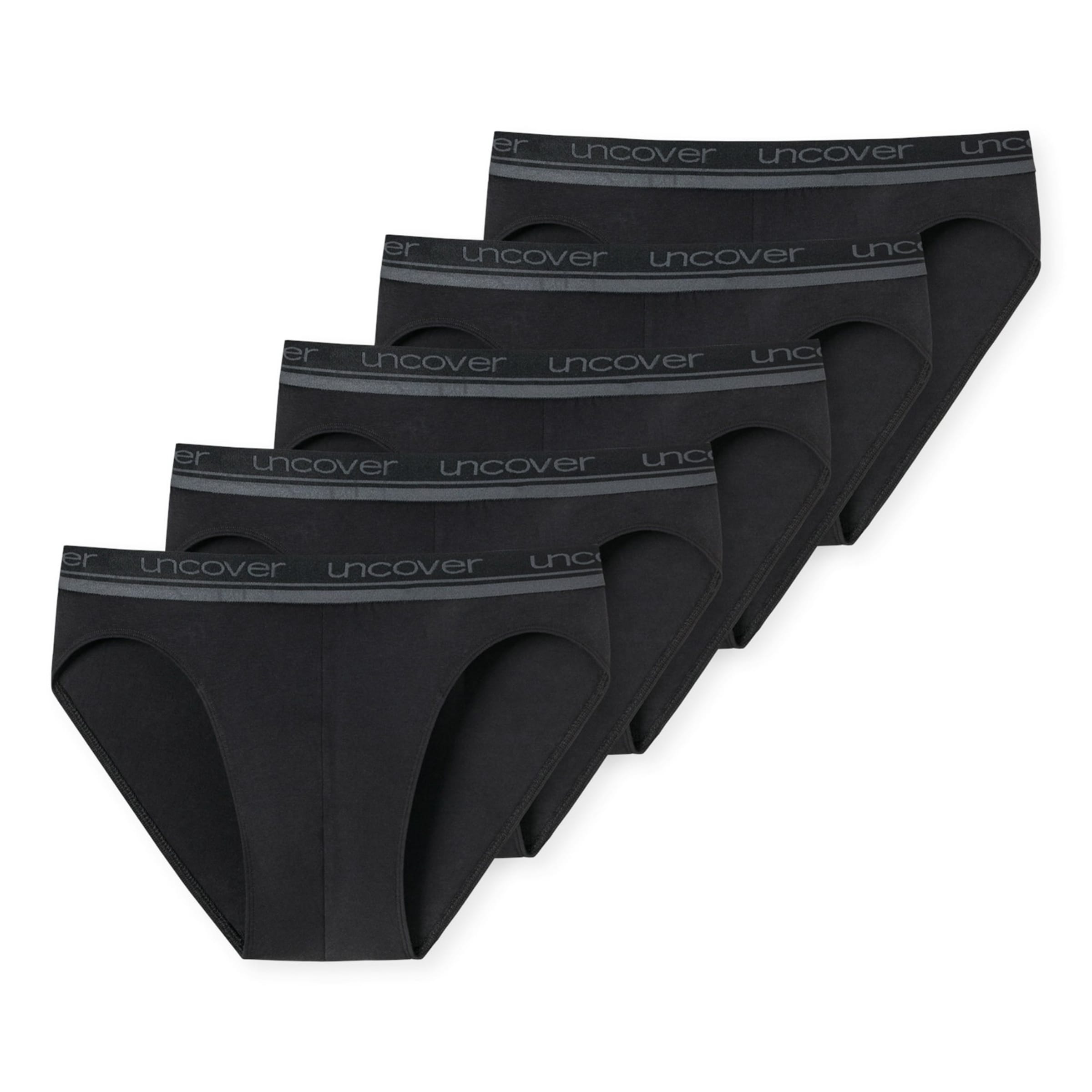 uncover by SCHIESSER Slipy – černá: přední strana