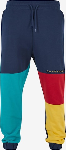 Dangerous DNGRS Tapered Broek '4C' in Gemengde kleuren: voorkant