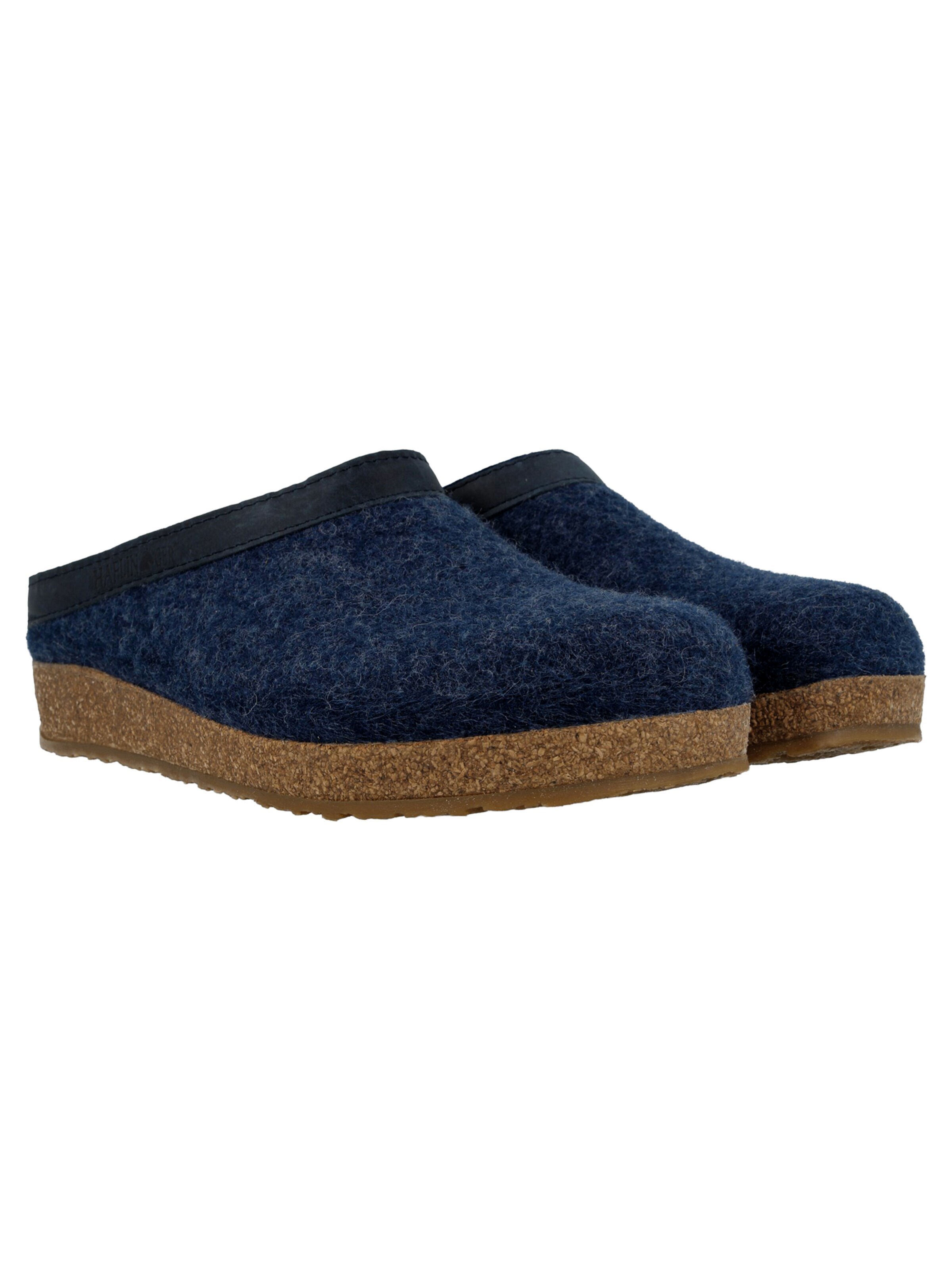 HAFLINGER Slippers 'Grizzly Torben' in Blue