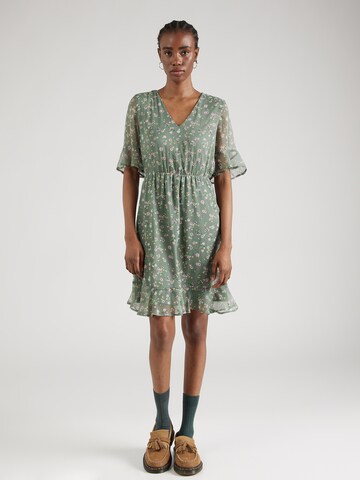 VERO MODA Kleid 'VMSMILLA' in Grün: Vorderseite