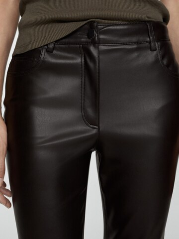Regular Pantalon 'Connie' MANGO en marron