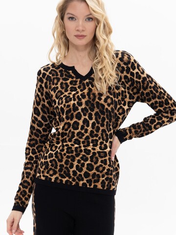 Passioni Sweater in Brown