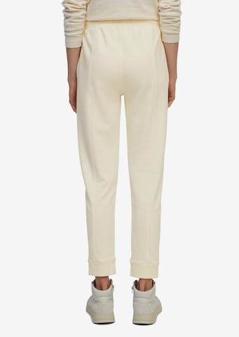 Marc O'Polo Tapered Broek in Wit