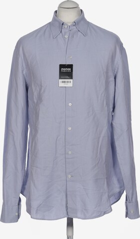A Collezioni Button Up Shirt in L in Blue: front