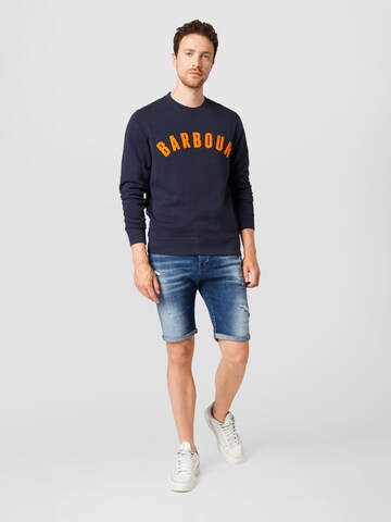 BarbourSweater majica - plava boja