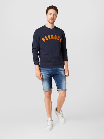 Barbour - Sweatshirt em azul