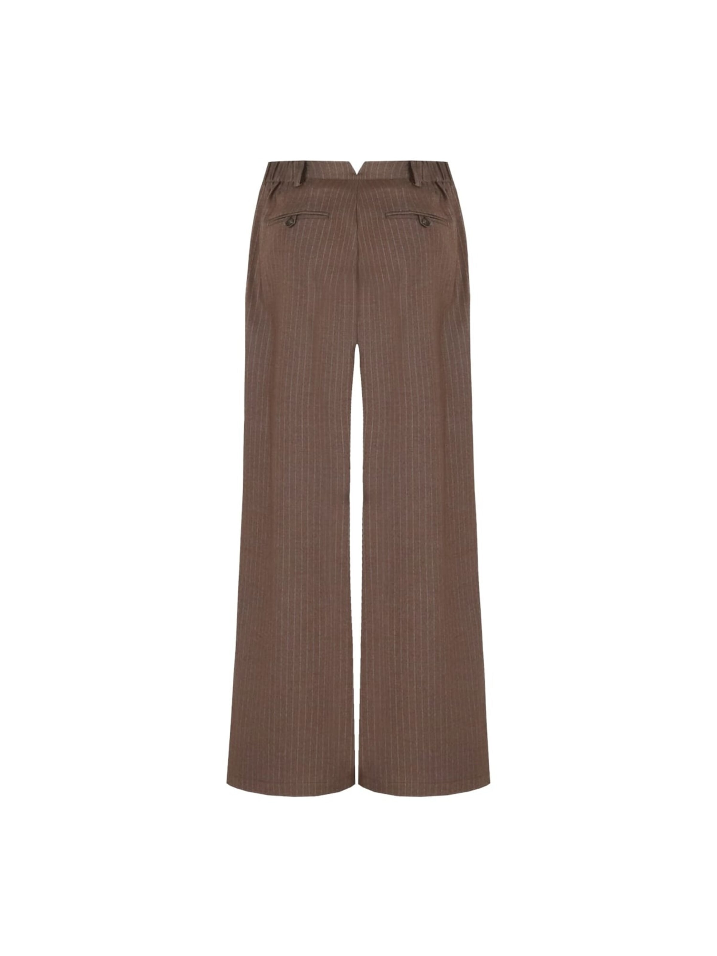 G-maxx Baggy Trousers '25WWG07' in Brown