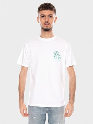 VANS Shirt 'Moving'‌‌‌‌‌‌‌‌‌ in Weiß: Vorderseite