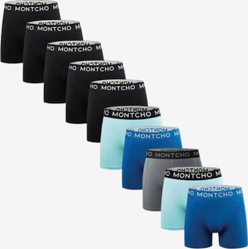 Montcho Boxershorts 'Dazzle' in Blauw: voorkant