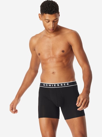 SCHIESSER Boxer shorts '95/5 Multipacks' in Black