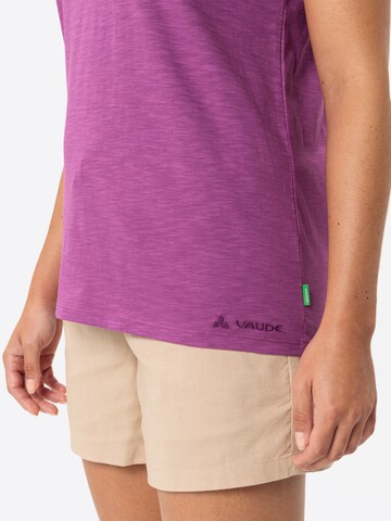 VAUDE Performance shirt 'Moja' in Purple
