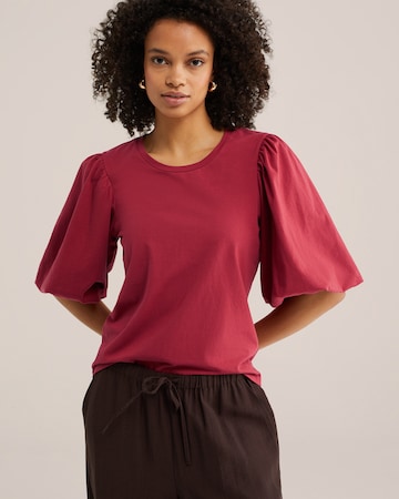 WE Fashion Shirt in Rot: Vorderseite