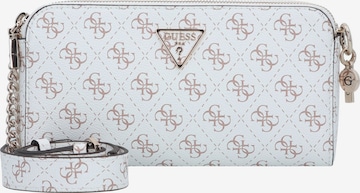 Sac à bandoulière 'Eco Carly' GUESS en blanc : devant