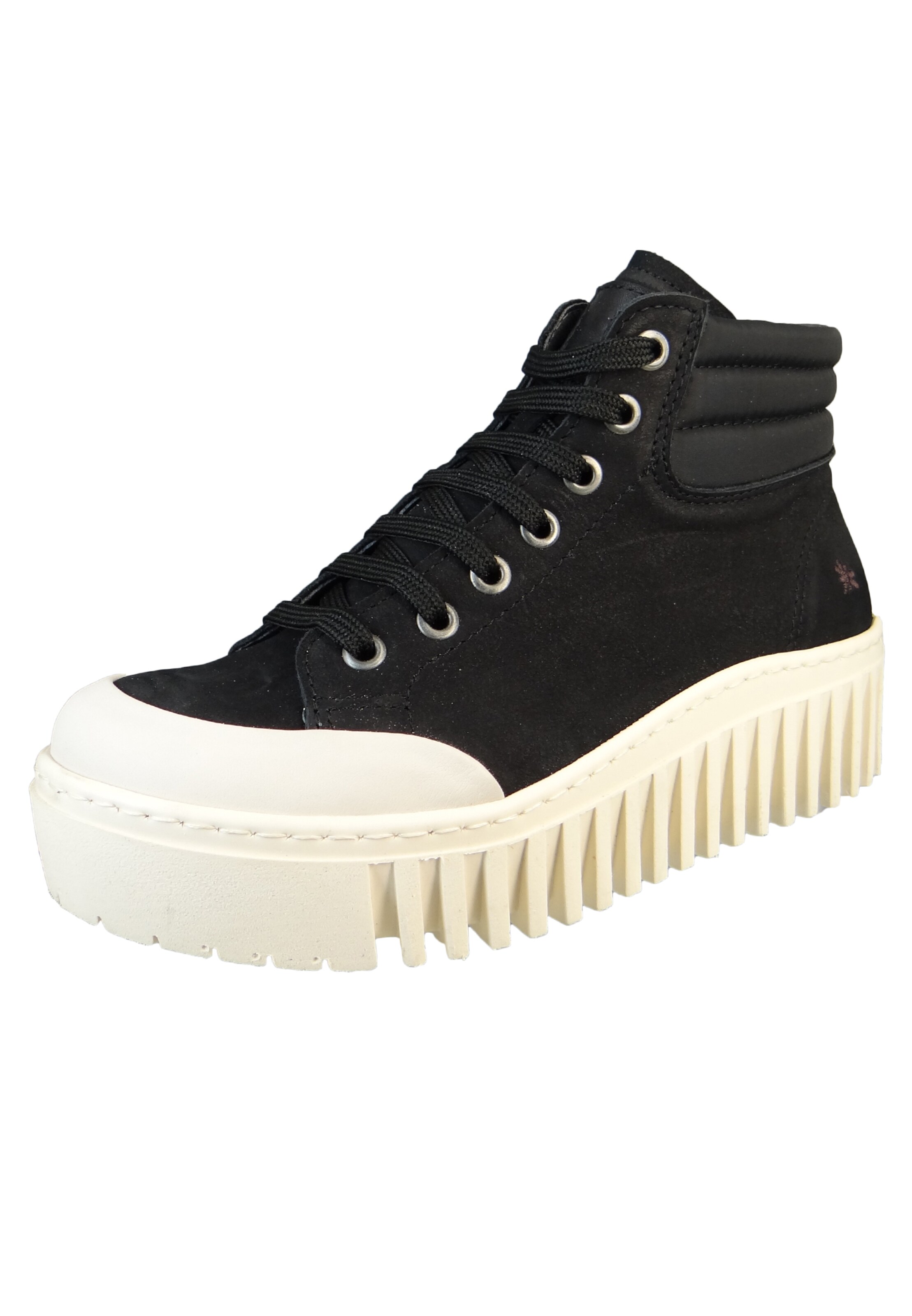 ART Platform trainers in Black: front
