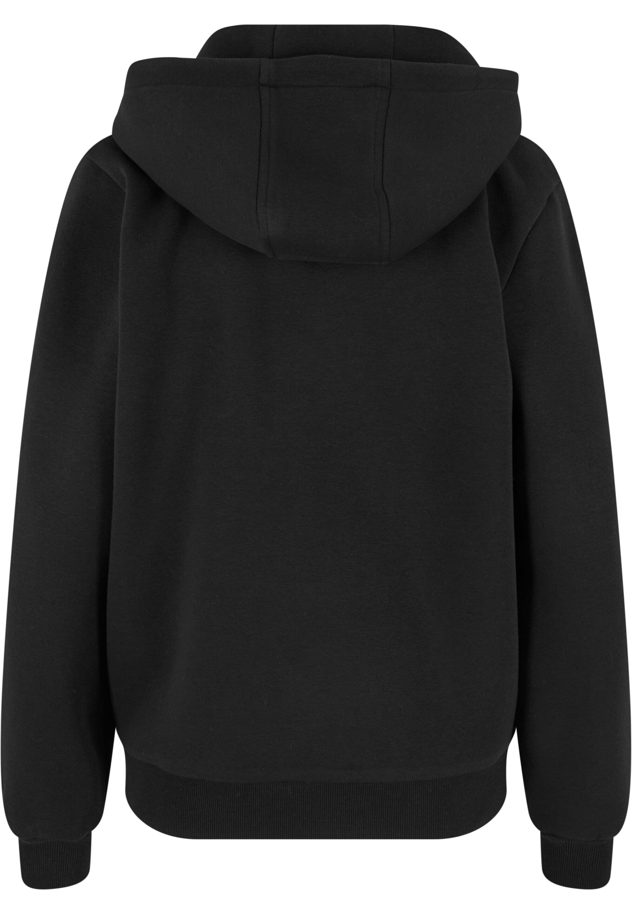 Urban Classics Sweat jacket in Black