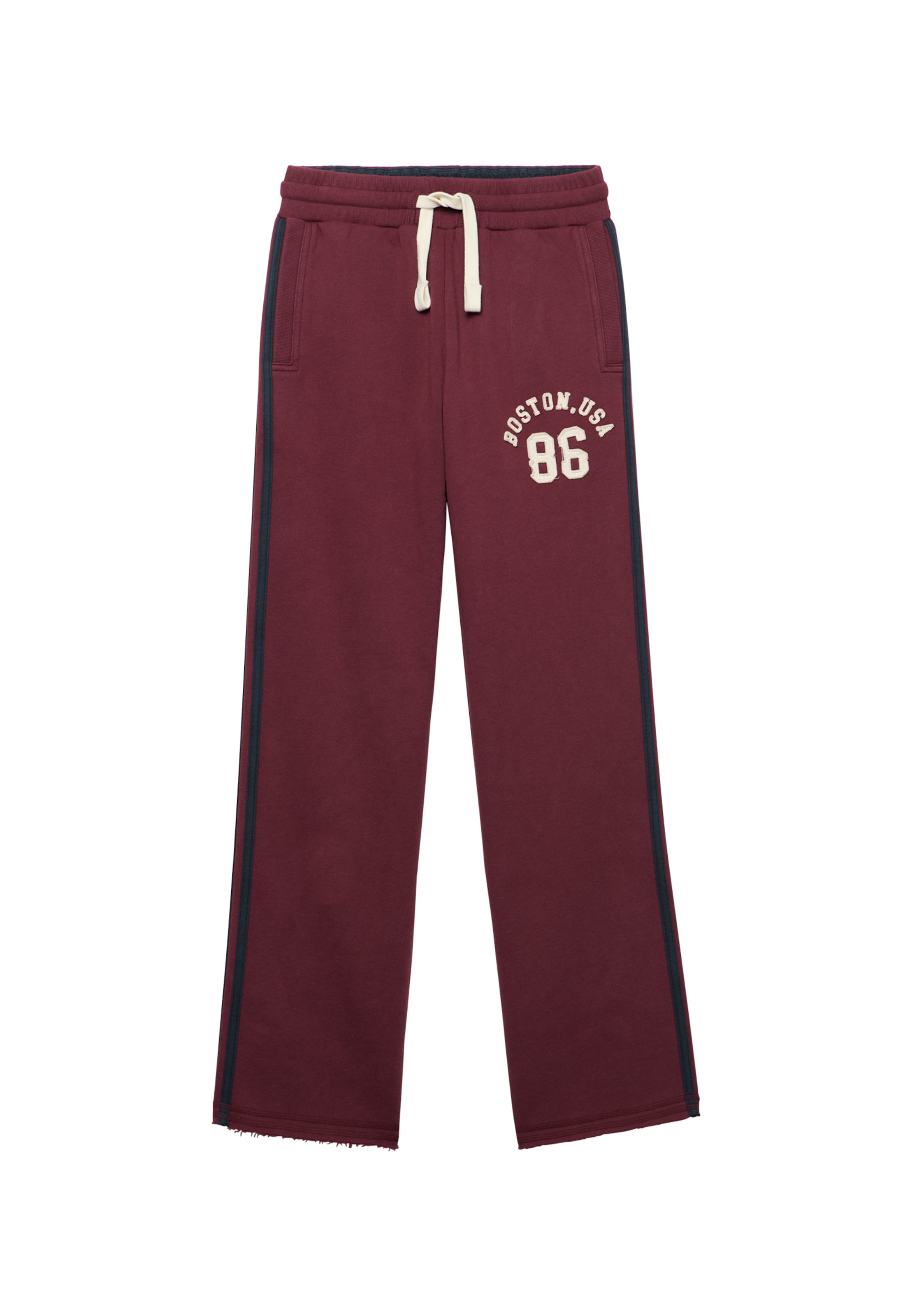 Superdry & Co Broek 'Athletic Essentials' in Rood: voorkant