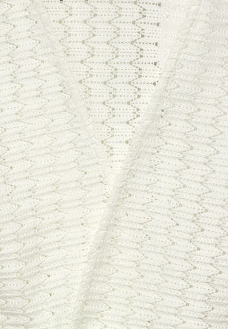 STREET ONE Knit Cardigan 'Häkel ' in White
