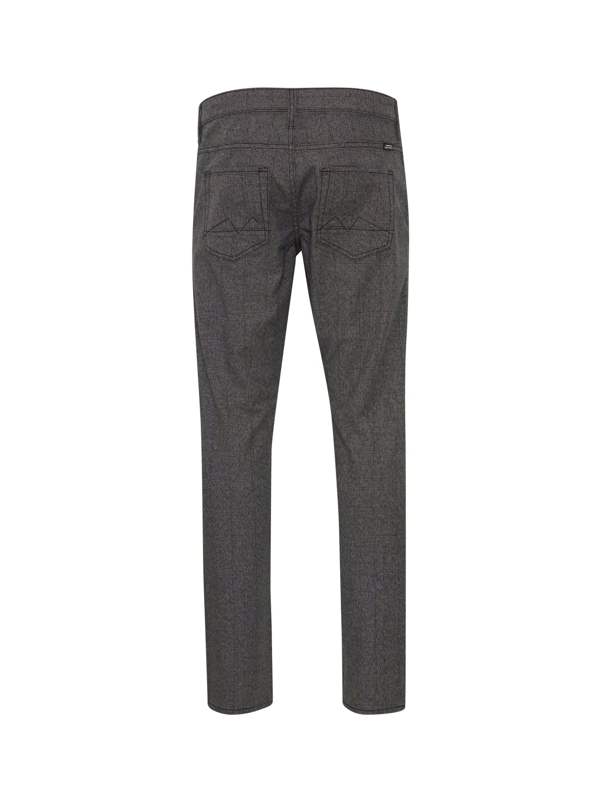 BLEND Regular Chinohose 'BHMASON pant' in Schwarz