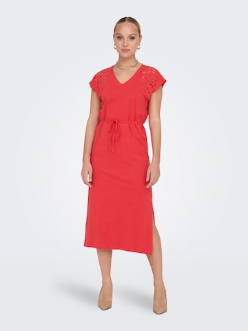 JDY Платье 'ROSE' в Красный