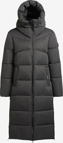 khujo Wintermantel 'Lima' in Grau: Vorderseite