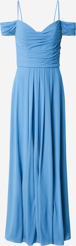 mascara Вечерна рокля в синьо: отпред