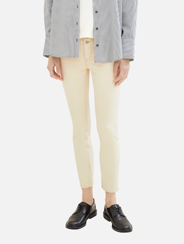 Slimfit Jeans 'Alexa' di TOM TAILOR in beige: frontale