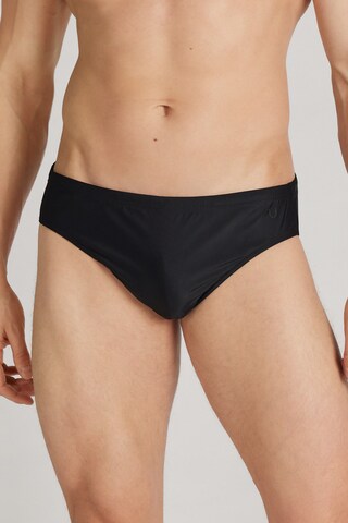 INTIMISSIMI Slip in Schwarz: Vorderseite