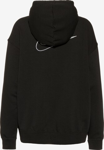 NIKE Sportief sweatvest in Zwart