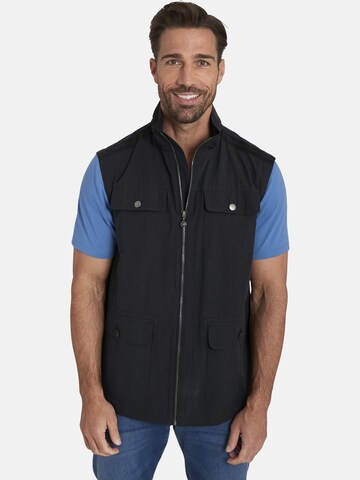 Jan Vanderstorm Vest ' Milav ' in Grey: front