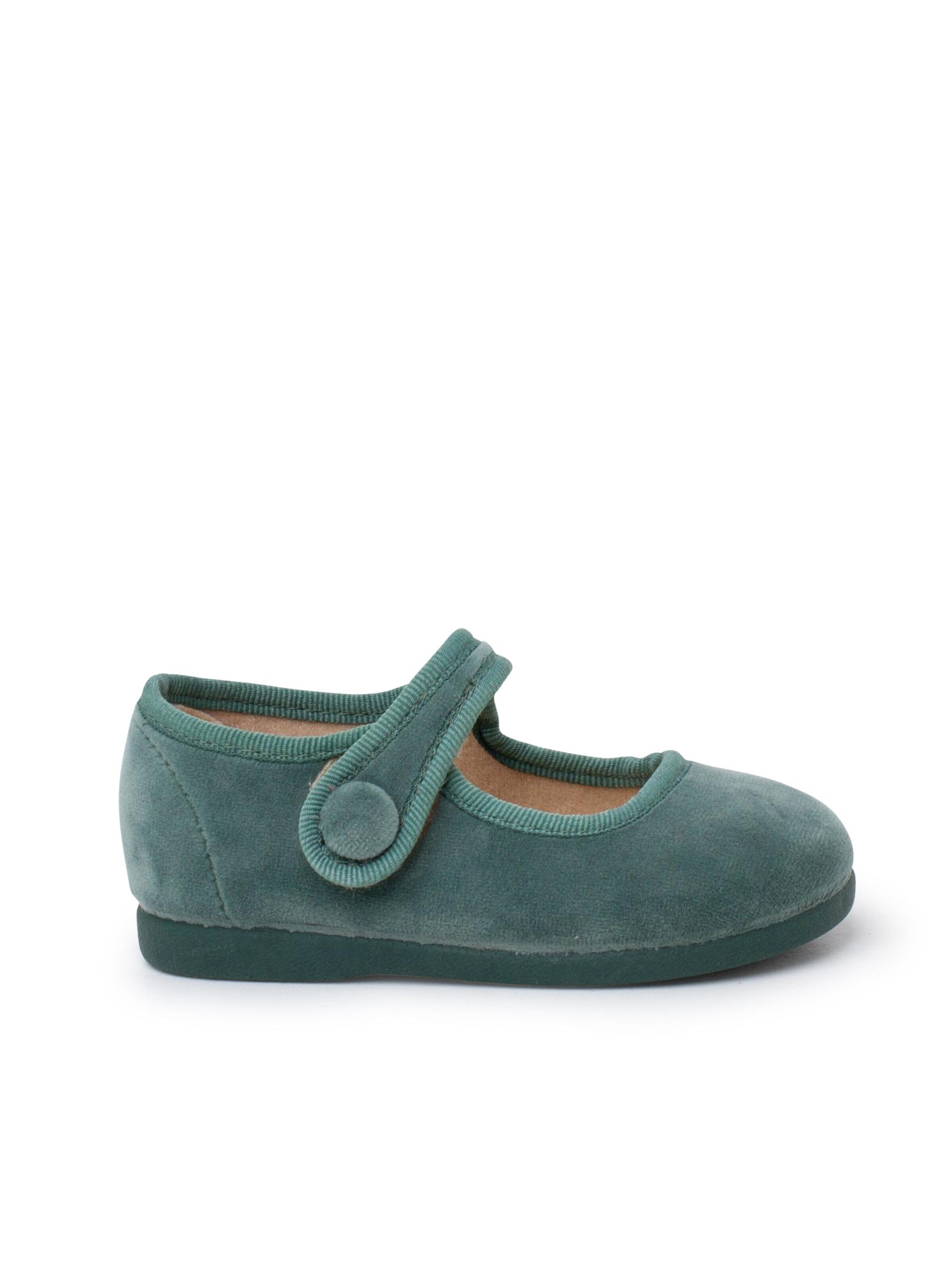 Pisamonas Lage schoen in Groen