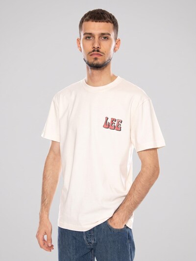 Maglietta 'VINYL TEE NATURAL' in S Lee di colore bianco, Visualizzazione prodotti