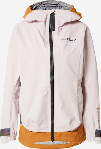 adidas Terrex Outdoor Jacket in Pink: front