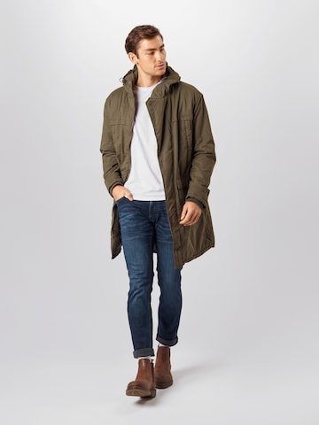 Urban Classics - Parka de inverno em verde