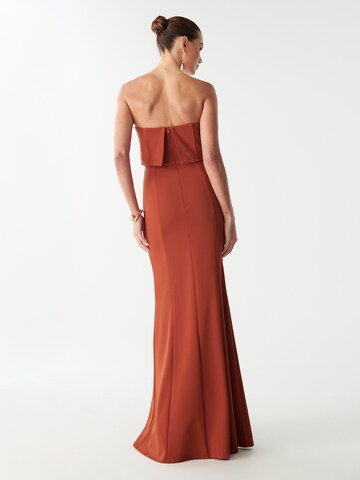 Willa Kleid 'Trenton' in Orange: Rückseite