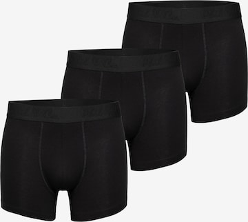 Phil & Co. Berlin Boxer shorts ' Jersey Core ' in Black: front